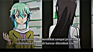 sinon meremehkan mbak kirito si pendekar pedang