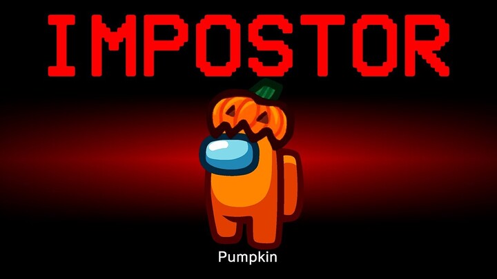 Among Us but the Impostor is Pumpkin (Halloween)