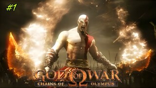 "God of War: Chains of Olympus Gameplay Part 1 – The Ghost of Sparta's Epic Beginning"