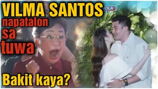 VILMA SANTOS napatalon sa tuwa dahil sa announcement ni Luis manzano at Jessy mendiola