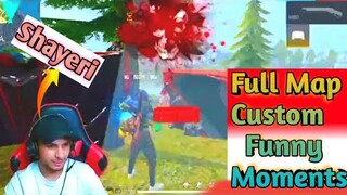 Full Map Custom Funny Moments 😂|| Nonstop Gaming Highlights🔥|| Garena free fire