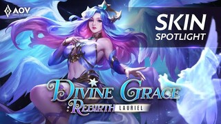 Lauriel Divine Grace Rebirth Skin Spotlight - Garena AOV (Arena of Valor)