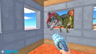 Hunting Dinosaurs on Mars. FPS Perspective! Animal Revolt Battle Simulator (ARBS)