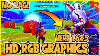 Free Fire Max HD RGB Graphics High Fps / Free Fire Vers 1.62.5 Fix lag HD 60Fps Gameplay