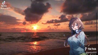 ke pantai bareng miku