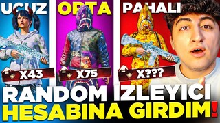 (%100) BAPE SETİ GARANTİ İZLEYİCİ HESAPLARINA GİRDİM! UCUZ ORTA PAHALI! PUBG Mobile