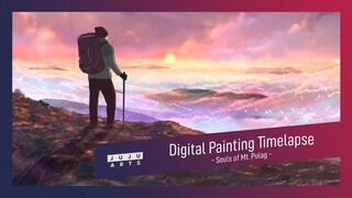Souls of Mt. Pulag - Digital Painting Timelapse [Procreate]