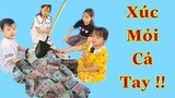 Trò chơi xúc tiền có 1 không 2 tại Cty Độc Lạ Việt Nam || Nàng Út Ống Tre
