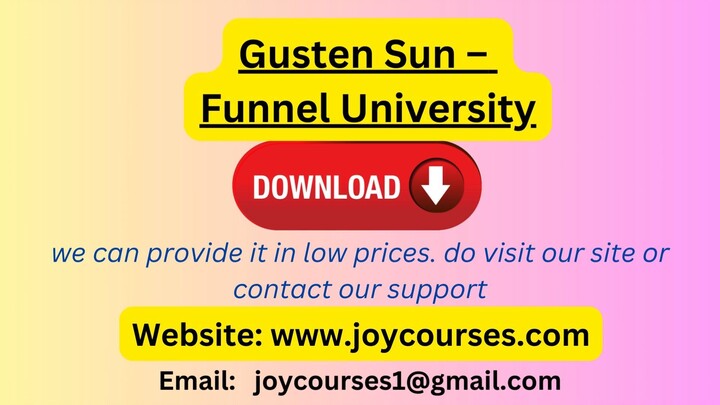 Gusten Sun – Funnel University