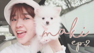 vlog #12 พามากิไปพักโรงแรม อาบน้ำ ฉีดวัคซีน | mackcha