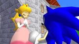 Super Mario 64 HD - Sonic The Hedgehog vs. All Bosses