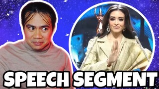 ATEBANG LIVE REACTION | MISS GRAND INTERNATIONAL TOP 10 SPEECH SEGMENT #mgispeech