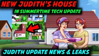 NEW JUDITH HOUSE IN TECH UPDATE MAP 🔥 JUDITH UPDATE SUMMERTIME SAGA 🔥  JUDITH'S HOUSE NEW LOCATION