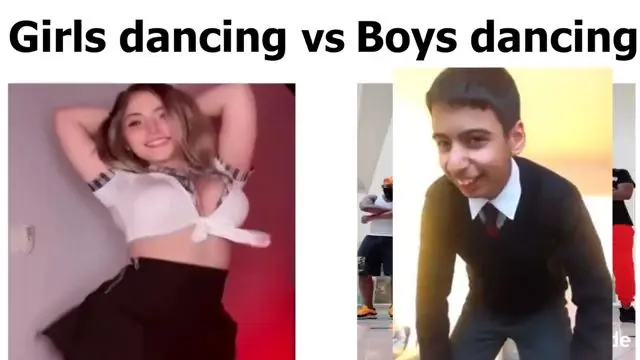 girls dancing vs boys ðŸ˜‚