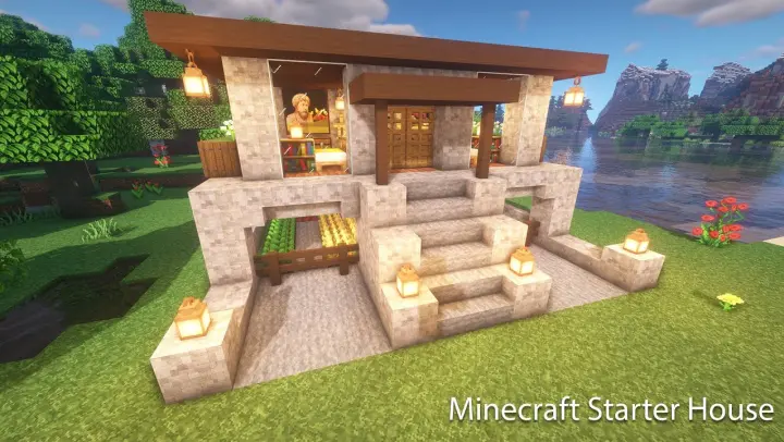 How to Build a Starter House in Minecraft
