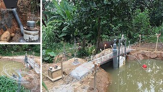 Mengairi kebun sayur dengan "bendungan pembangkit listrik tenaga air", alasan kenaikan harga sayuran