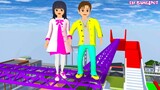 Yuta Mio Obby Parkour Teka Teki Cari Bunga Semangka 🍉💐 Sakura School Simulator @Ebi Gamespot