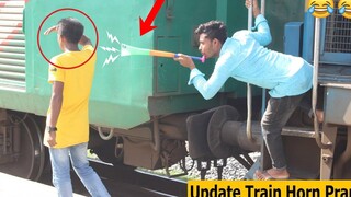 อัพเดท Viral Train Horn Prank 2021 !! Best Of Train Horn Prank Reaction ในที่สาธารณะ!! Part-10