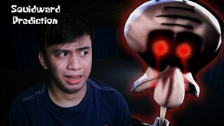 ANONG NANGYAYARI SAYO SQUIDWARD?!! | Playing Squidward's Prediction - Spongebob Horror Game