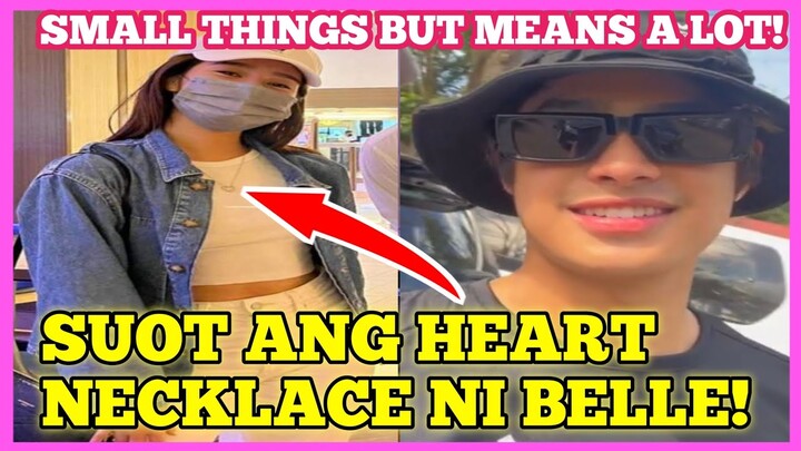 BELLE SUOT na MULI ang HEART NECKLACE na BIGAY ni DONNY ng MAKITA ito sa SHANGRI-LA!