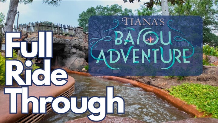 Tiana's Bayou Adventure FULL RIDE THROUGH | 2024 Magic Kingdom Cast Preview