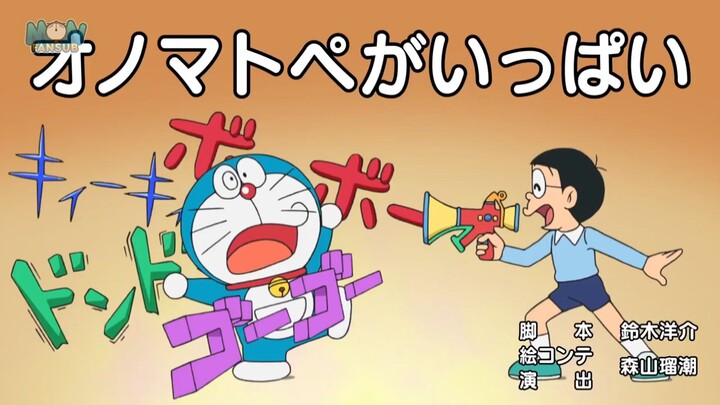 Doraemon Tập 727 - Có quá nhiều từ tượng thanh & Sách ngon quá đi | Phụ đề Tiếng Việt