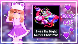 [ DAY 24!! ] 😲🔮 NEW GIFT IN CHRISTMAS GIFTING EVENT! // Roblox Royale High Advent Calendar