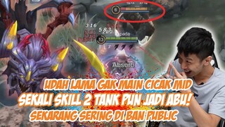 CICAK MID IS BACK!! DAH LAMA GA BUAT TANK MID MUSUH JADI KAYA KERTAS!!