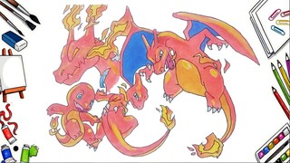 Menggambar CHARIZARD Request by @Bhondoman