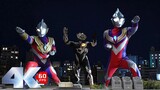 4K60 frames [Collection of Tiga's three battles with Kirieloid] A gentleman's revenge is never too l