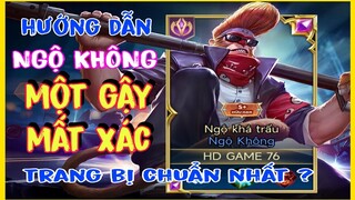 Liên Quân Ngộ không | Cách Chơi, Lên Đồ, Bảng Ngọc Ngộ không Mùa Mới Mạnh Nhất Là gì? | HD GAME 76