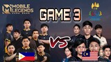 PHILIPPINES VS MALAYSIA GAME 3 | SEA GAMES 2023 MLBB FINALS (TAGALOG)