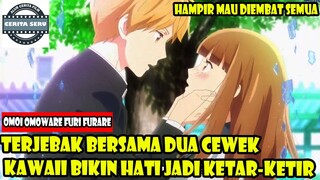 TERJEBAK BERSAMA DUA CEWEK KAWAII BIKIN HATI JADI KETAR-KETIR - ALUR CERITA ANIME ROMANTIS