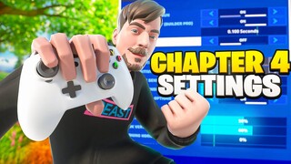 *UPDATED* Best Chapter 4 Controller Settings & Sensitivity (ft. MrBeast)