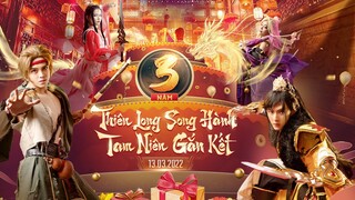 Tân Thiên Long Mobile chiếm trọn trái tim game thủ Việt bằng hành trình 3 năm đầy ấn tượng