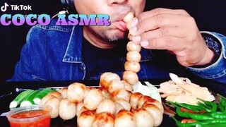 ASMR:ไส้กรอกอีสาน(EATING SOUNDS)|COCO SAMUI ASMR #กินโชว์ไส้กรอกอีสาน