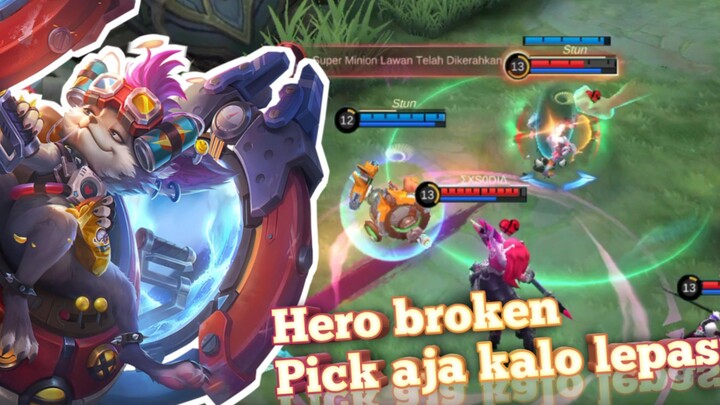 Pick aja hero ini!? Roam OP!? Bisa bawa temen!? Portal banyak!? Bisa open map - Mobile Legends