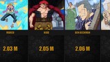 Heights of One Piece Characters