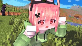 [แอนิเมชัน Minecraft] กลายเป็นแผนน่ารัก! มอนสเตอร์เกิร์ล รีบอร์น⑥