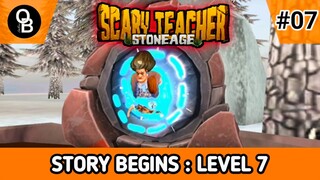 MISS T PUNYA PORTAL CANGGIH 😱 - SCARY TEACHER : STONE AGE - Story Begins #7