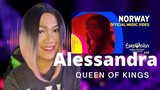 Alessandra - Queen Of Kings | 🇳🇴 Norway | Official Music Video | Eurovision 2023 | REACTION VIDEO
