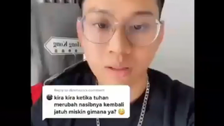 indrakenz jatuh miskin tuhan bingung?