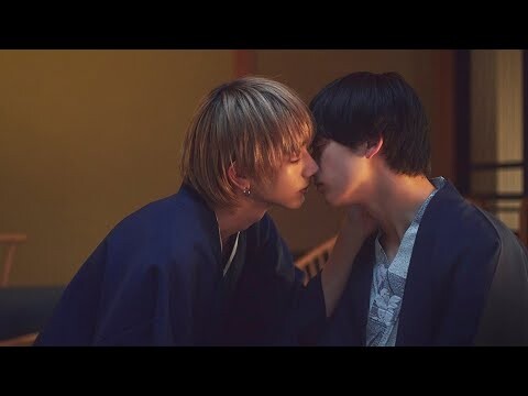 Popular Actor Do One Night Stand With His High School Friend - At 25:00 in Akasaka Japanese BL Kiss