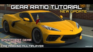 Smoothest Chevrolet Corvette C8 Gear Ratio tutorial in Car Parking Multiplayer New Update