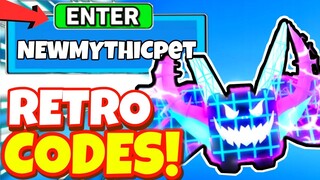 NEW SECRET *MTHICAL PET* 💾RETRO🌴 UPDATE CODES In Roblox Clicking Havoc! (Codes)