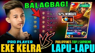 KELRA NAKALABAN SA RANK LAPU-LAPU NG PINAS! ~ MOBILE LEGENDS