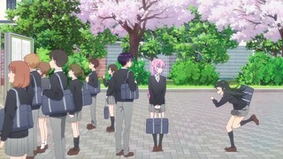 Shikimori siswa SMAyang membuat Izumi terpesona