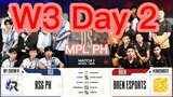 MPL S10 PH | RSG PH VS BREN ESPORTS | WEEK 3 DAY 1 | GAME 1