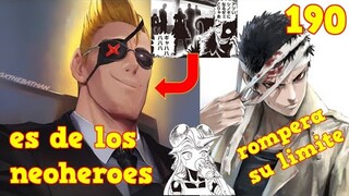 One punch man 190 ZOMBIEMAN Y SU LIMITADOR SAITAMA SERA CAZADO MCCOY Y NIÑO EMPERADOR NEOHEROES 235