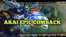 EPIC COMBACK MOMENTS, AKAI MONTAGE